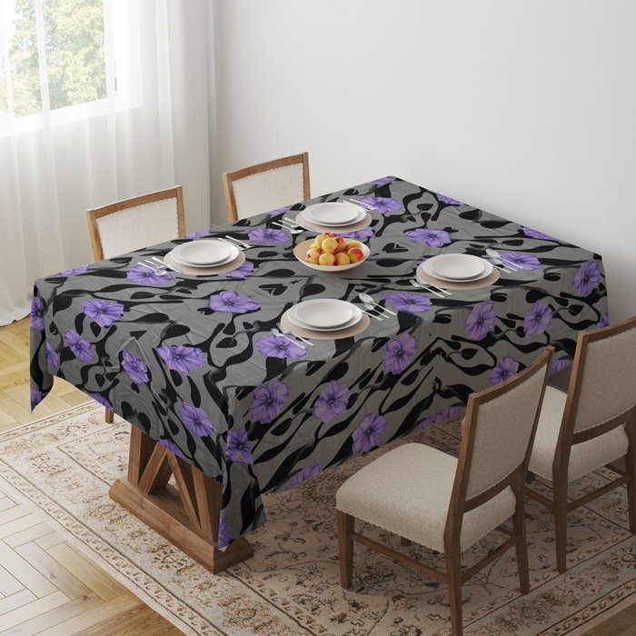 Hermia Mantel Blanco con Patrón Sutil 140 x 180 cm